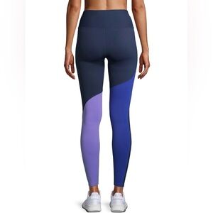 Avia Blue/Navy/Purple Activewear Flex Tech Leggings size XS